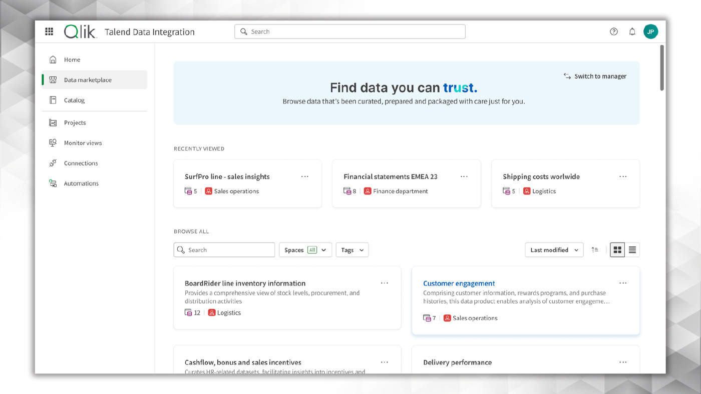 Climber Qlik Talend Data Integration