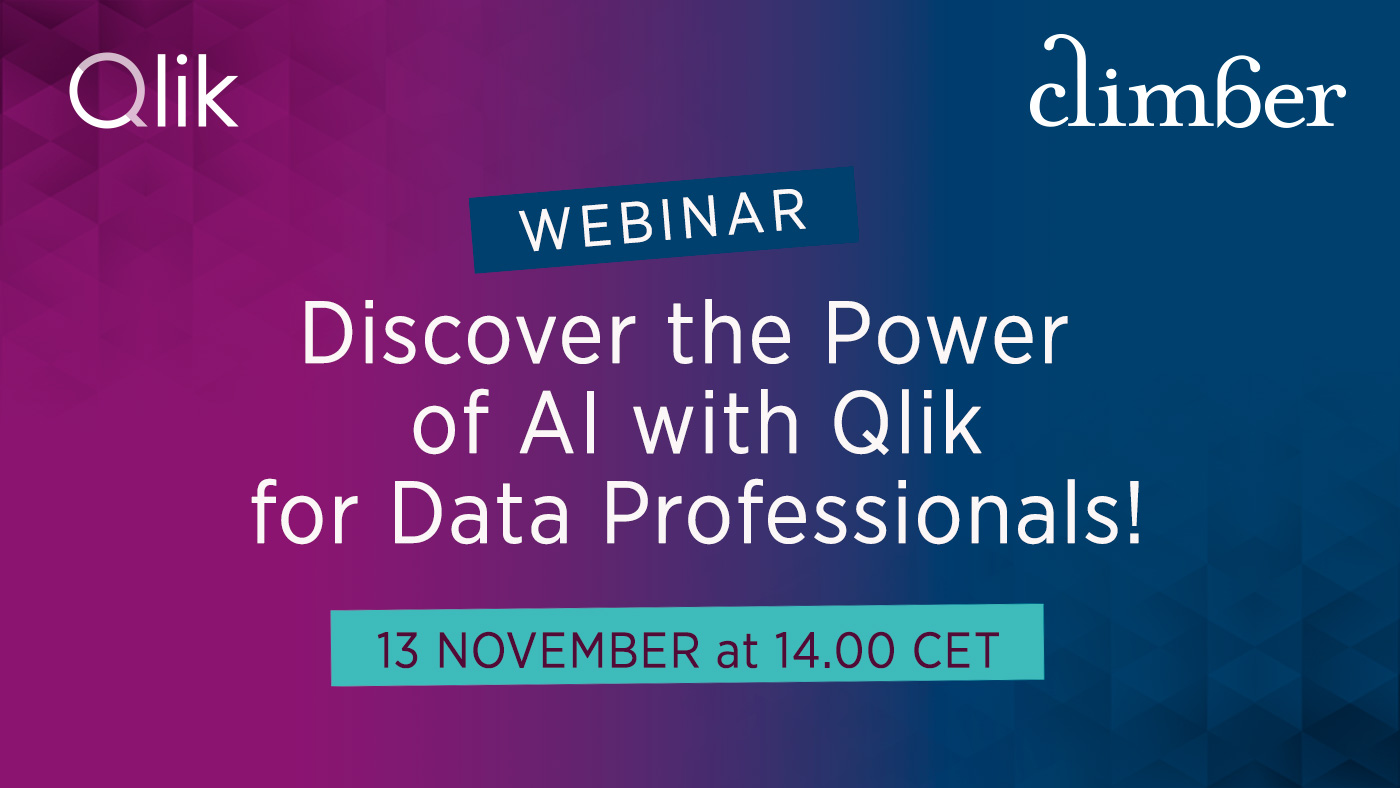 Discover the Power of AI with Qlik for Data Professionals